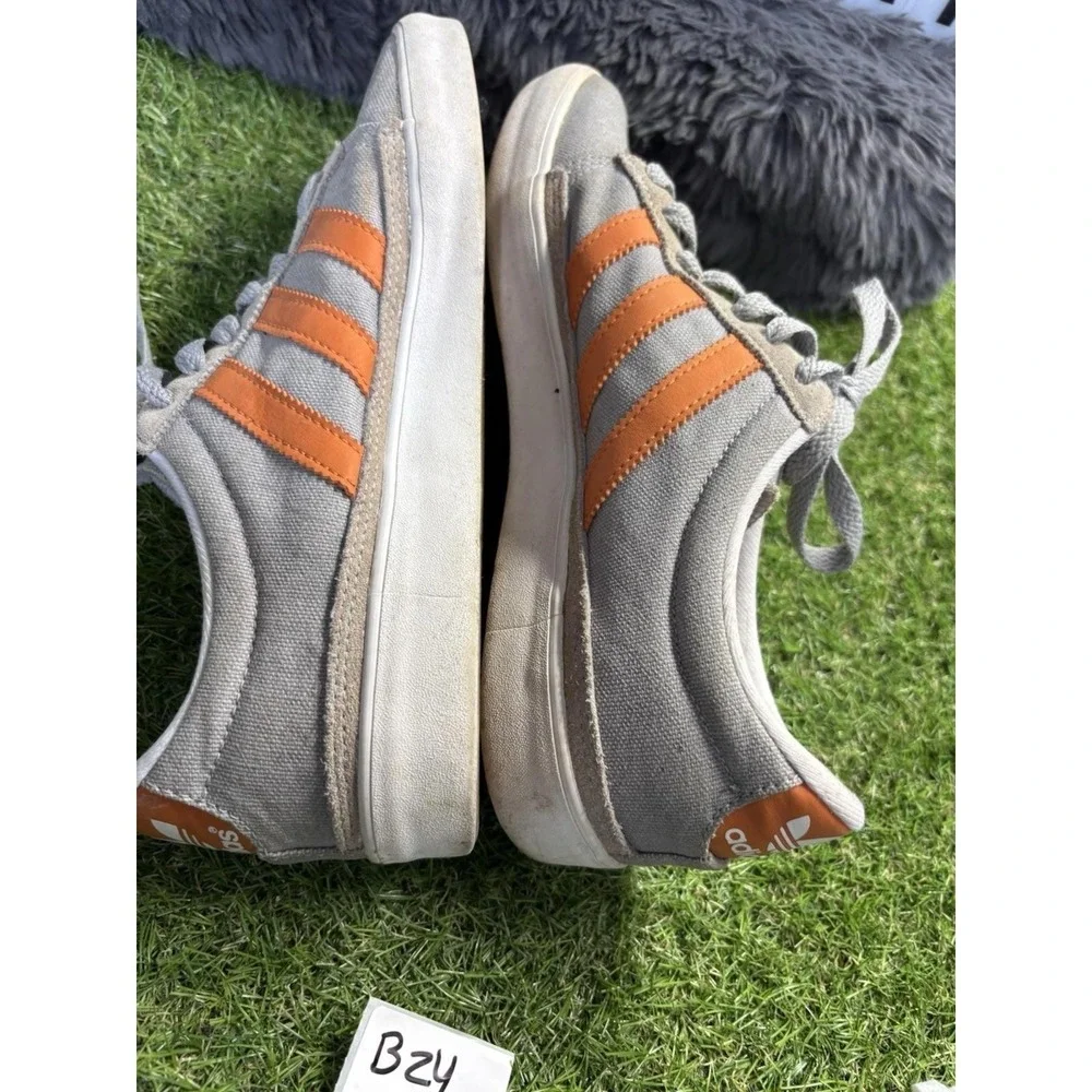 Adidas Shoes Mens 8.5 Daily Sneaker Casual Lifestyle Trainer Gray Oxford